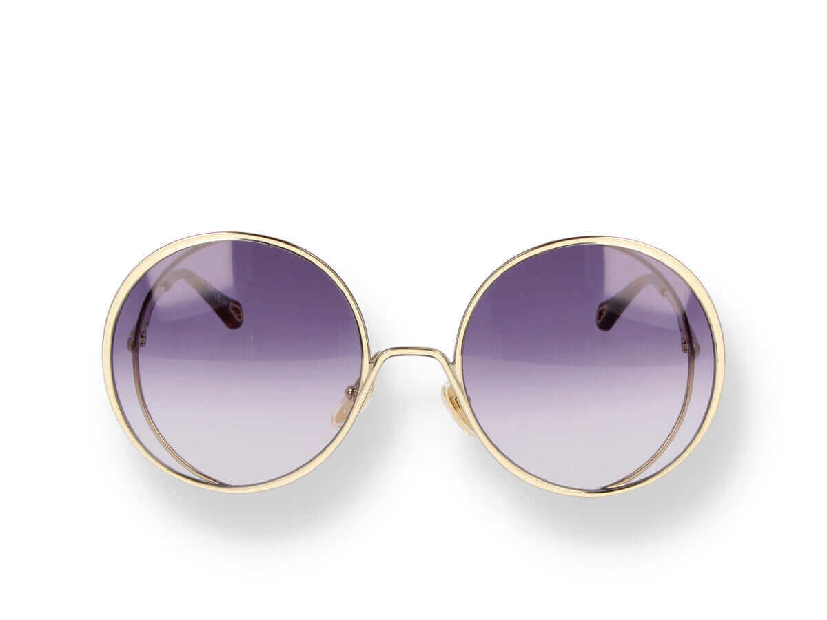 Chloe 62mm hotsell vented round sunglasses