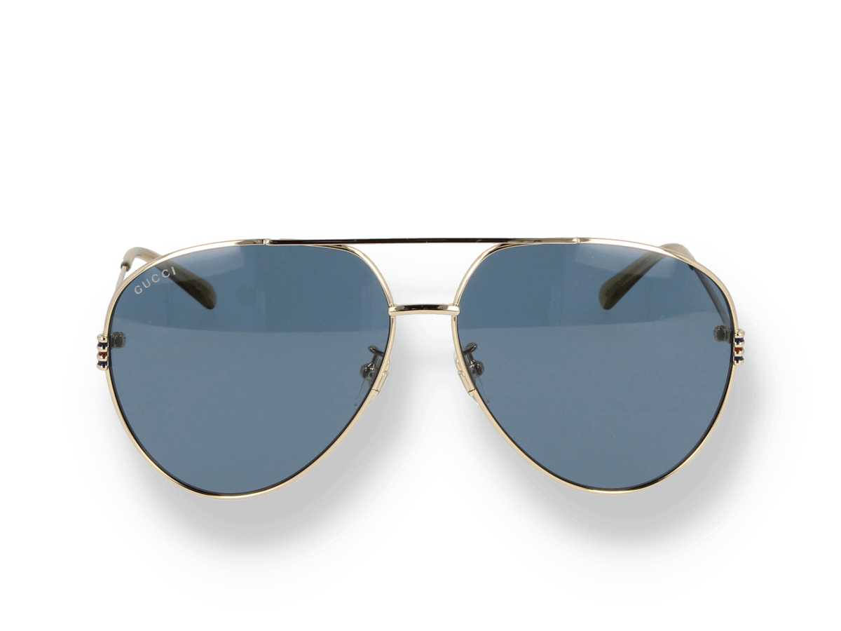 Gucci 61mm shop aviator optical frames