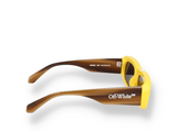 Occhiali da sole Off White AUSTIN SUNGLASSES yellow laterale