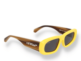 Occhiali da sole Off White AUSTIN SUNGLASSES yellow obliquo