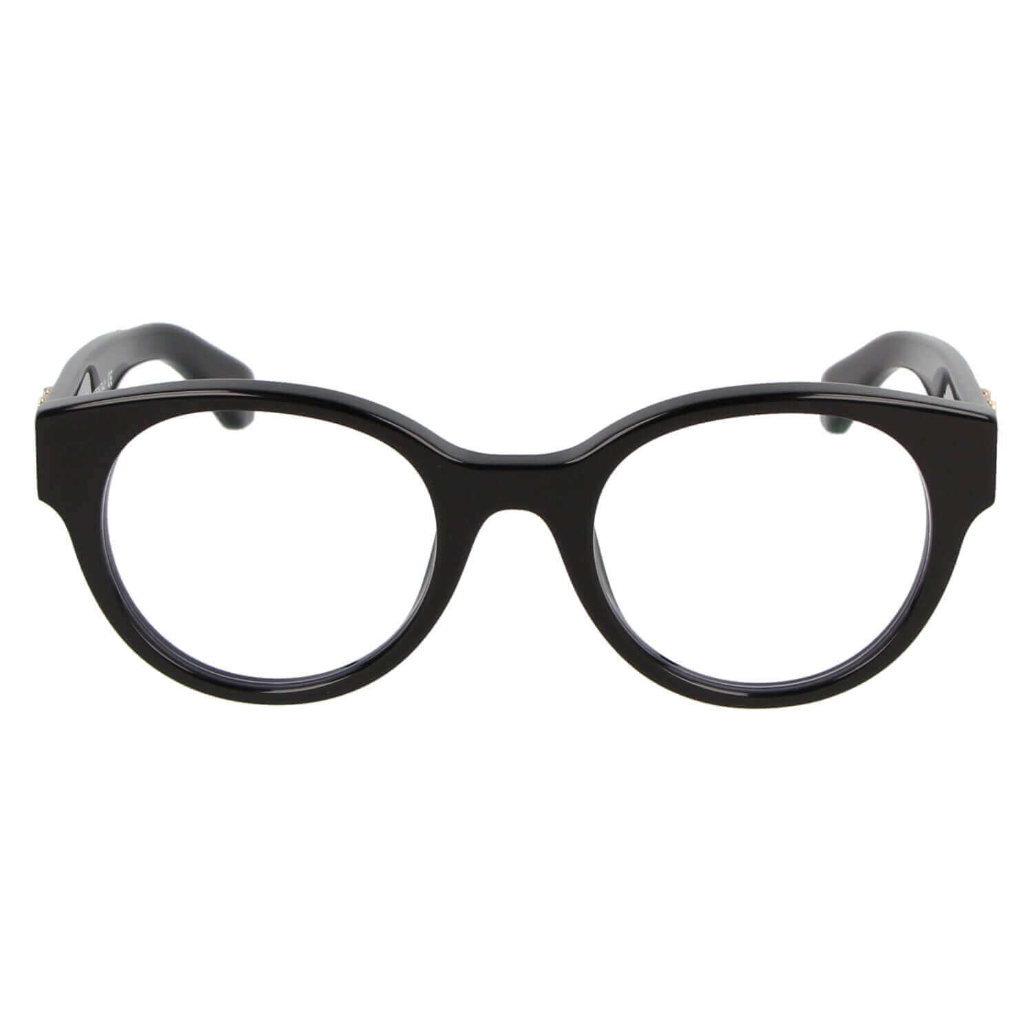 Off-White - Occhiali da vista in celluloide cat eye per donna nero