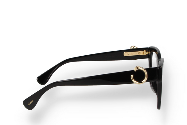 非売品　Cartier スタンド鏡 Cartier CT0521O 002 Eyeglasses Shiny Platinum - eye-oo.com