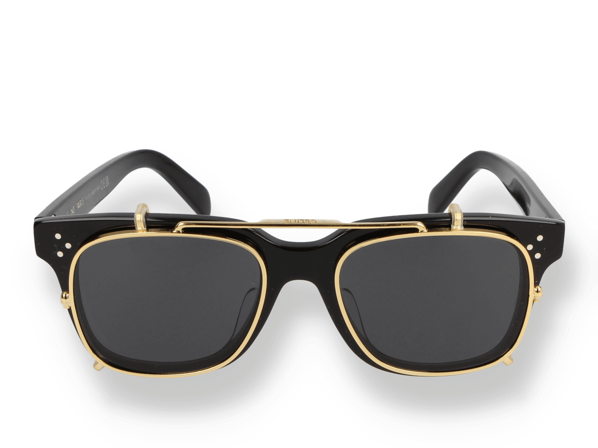 Shop CELINE Mini Triomphe 55MM Square Sunglasses