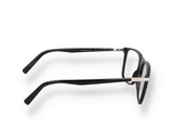 Occhiali da vista Dior DIORBLACKSUITO S18I 1000 di materiale acetato e di colore nero con forma rettangolare/quadrato laterale