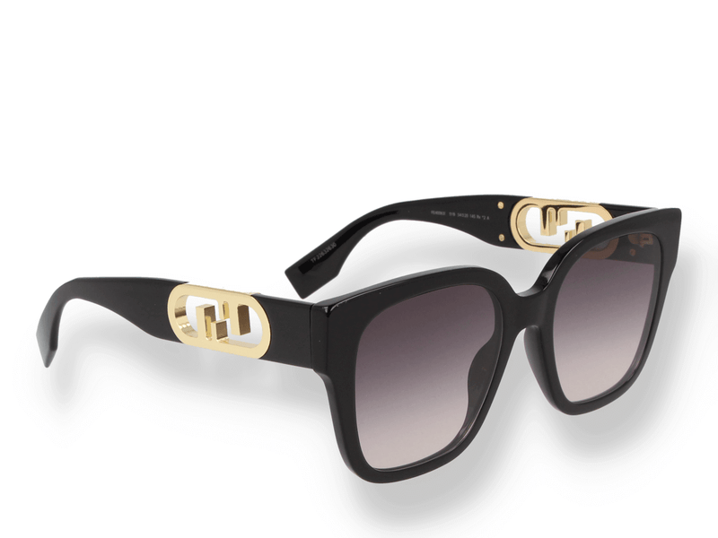 Sunglasses FENDI O'lock FE40063I 01B 54-20 Black in stock