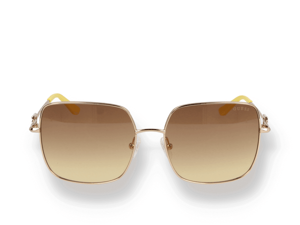 Guess gold sunglasses sales