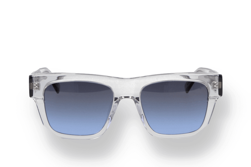 Occhiali da sole Givenchy GV40002U 20w di materiale e di colore grigio con forma rettangolare/quadrato frontale