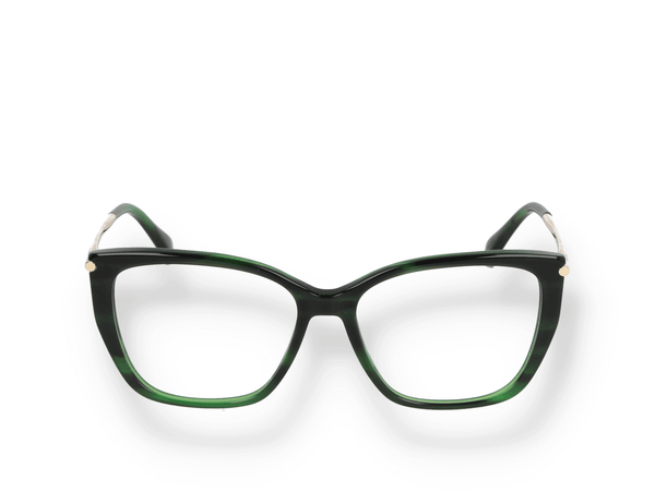 Occhiali da vista Max Mara MM5007 098 in materiale acetato e di colore verde con forma cat eye