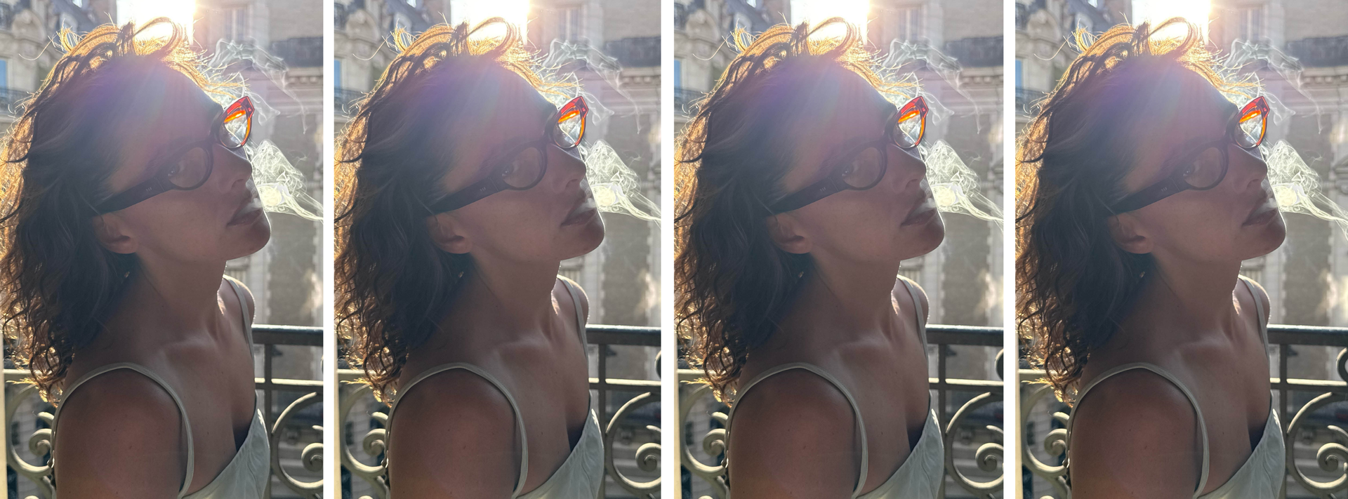 Retrosuperfuture men's eyeglasses