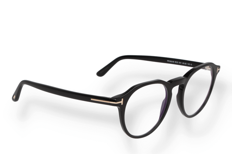 Occhiali da vista Tom Ford FT5833-B 001 obliquo