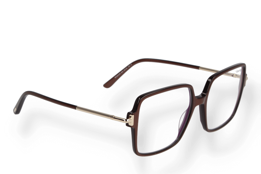 Tom Ford FT 5901-B Blue Block 050 Marrone Scuro | Occhiale Da Vista Uomo Tom Ford FT 5901-B Blue Block 050 Marrone Scuro | Occhiale Da Vista Uomo