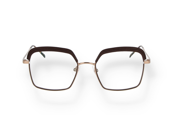 Occhiali da vista Gotti Switzerland GARBO CNS-MOCCA frontale