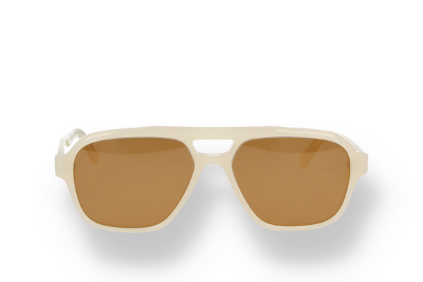 Occhiali da sole Retrosuperfuture MANEVAL CREMOSO ORANGE frontale