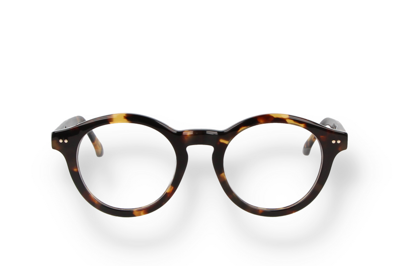 Occhiali da vista Retrosuperfuture NUMERO 129 BURNT HAVANA HAVANA frontale