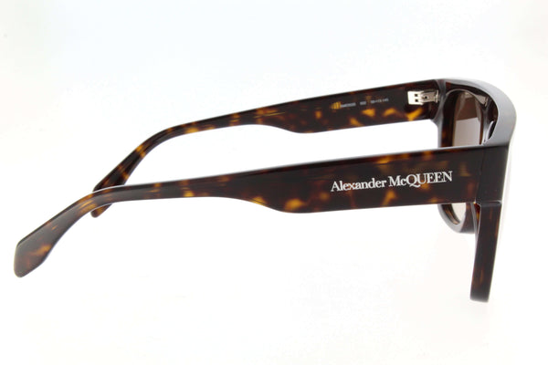 Occhiali da sole Alexander Mcqueen AM0302S 002 obliquo