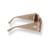 Occhiali da sole Ambush FHONIX SUNGLASSES SAND BROWN sand laterale