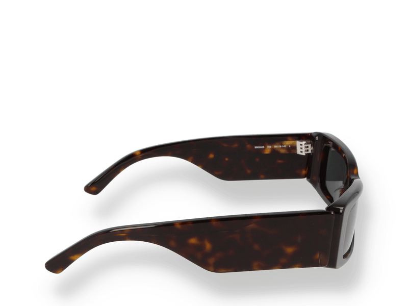 BALENCIAGA: Rectangular Frame sunglasses in acetate - Black