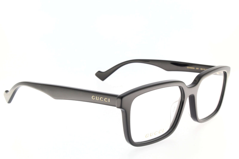 Occhiali da vista Gucci GG0966OA 001 obliquo