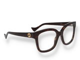 Occhiali da vista Gucci GG1258O 005 obliquo