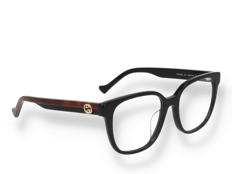 Occhiali da vista Gucci GG1305OA 001 obliquo