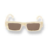 Occhiali da sole Marcelo Burlon County Of ALERCE SUNGLASSES havana frontale