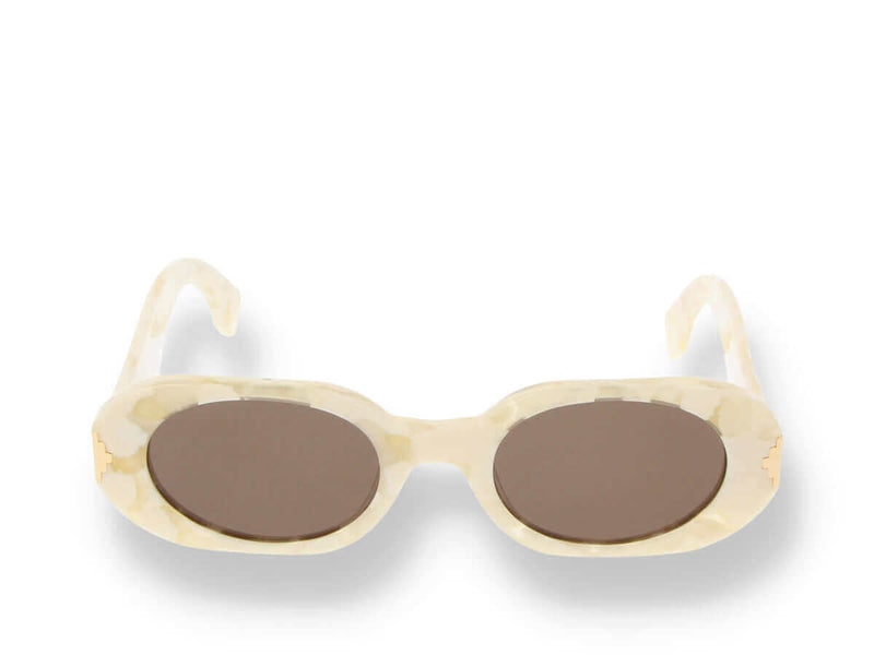 Occhiali da sole Marcelo Burlon County Of NIRE SUNGLASSES white frontale