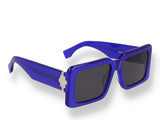 Occhiali da sole Marcelo Burlon County Of SICOMORO SUNGLASSES blue obliquo