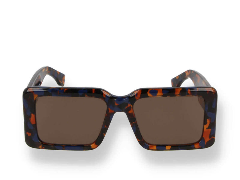 Occhiali da sole Marcelo Burlon County Of SICOMORO SUNGLASSESS havana frontale