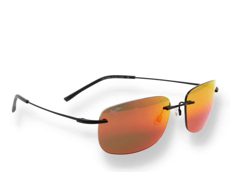 Maui Jim Equator 65 MAUI Green® Mirror Polarized & Matte Black Polarized  Sunglasses | Sunglass Hut USA
