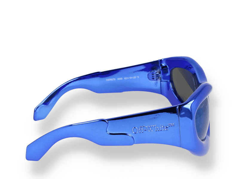 Sunglasses Off-White Blue in Metal - 31897419