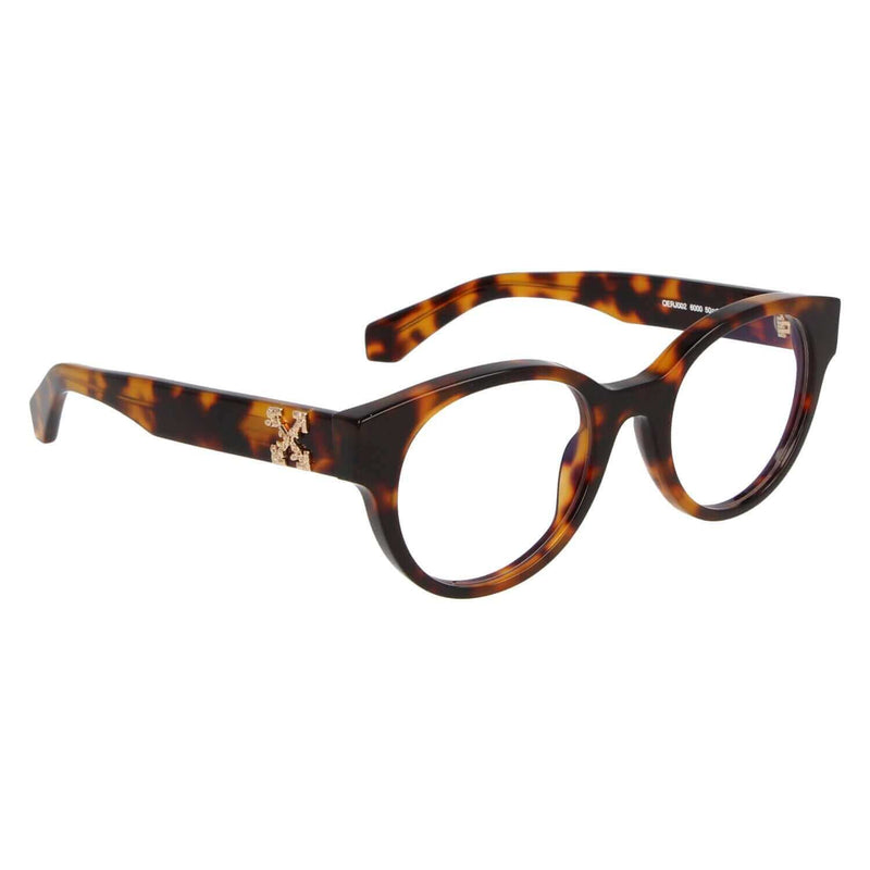 Occhiali da vista Off-white OPTICAL STYLE 2 HAVANA obliquo