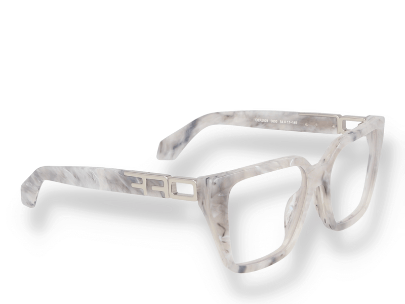 Off White OPTICAL STYLE 29 marble eyeglasses
