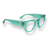 Occhiali da vista Off-white OPTICAL STYLE 13 VERDE obliquo