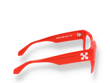 Occhiali da vista Off-white OPTICAL STYLE 14 ROSSO laterale