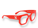 Occhiali da vista Off-white OPTICAL STYLE 14 ROSSO obliquo