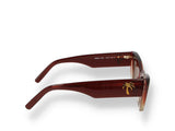 Occhiali da sole Palm Angels HERMOSA SUNGLASSES crystal melange red laterale