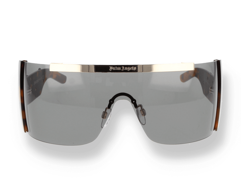 Occhiali da sole Palm Angels LOSANGELES SUNGLASSES HAVANA DARK GREY frontale