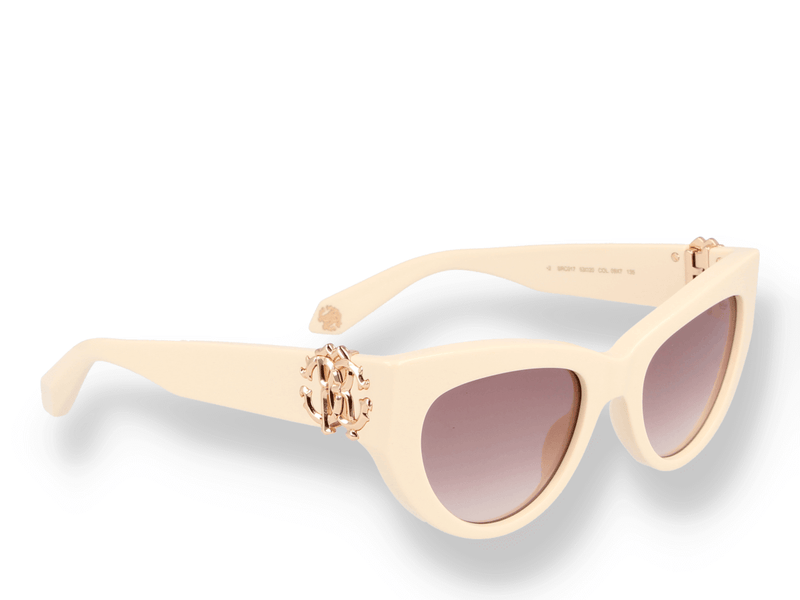 Roberto cavalli white sunglasses hotsell