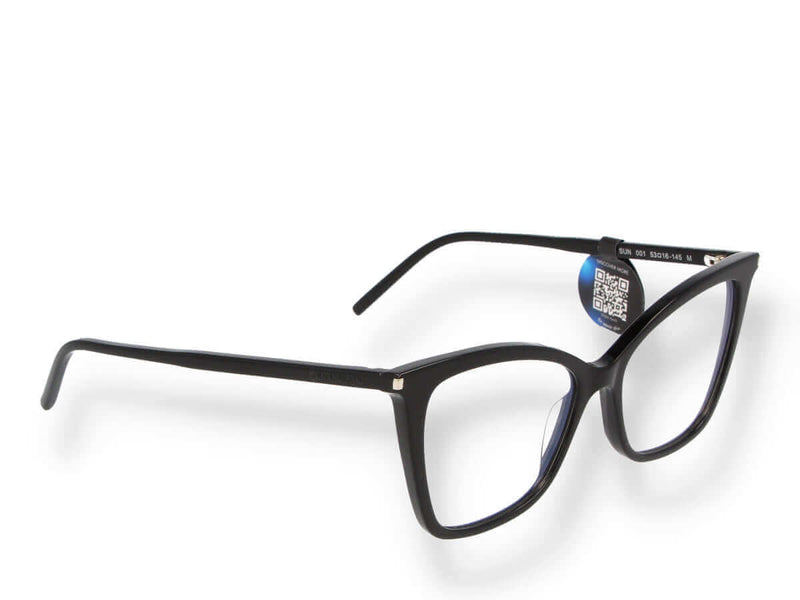 SL 386 Cat Eye Glasses in Black - Saint Laurent