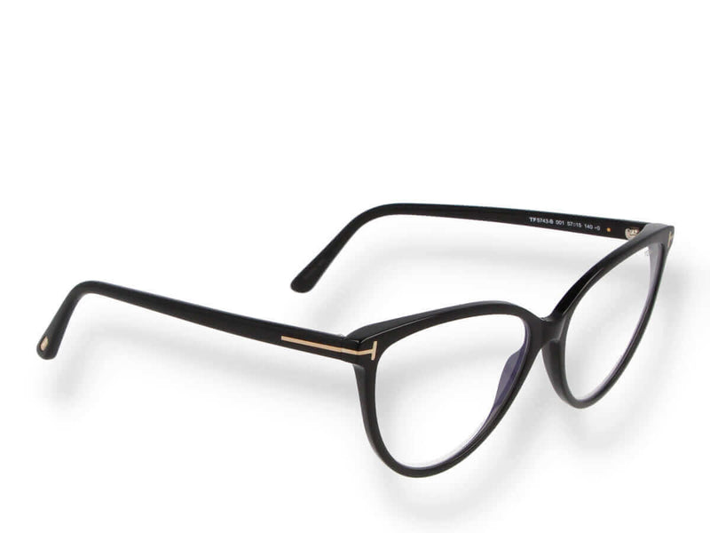 Occhiali da vista Tom Ford FT5743-57001 001 obliquo